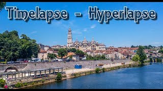 Timelapse Hyperlapse Périgueux [upl. by Aruam]