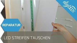 LED Streifen tauschen bei einem Haier Kühlschrank [upl. by Cosme]