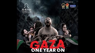 LIVE  GAZA ONE YEAR ON ll LIVE FROM OUR EAST LONDON STUDIO ll [upl. by Annohsal958]