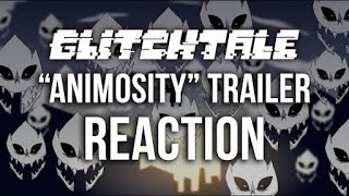 Glitchtale Episode 8 quotAnimosityquot Trailer Reaction [upl. by Christiano]