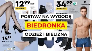 Postaw na wygodę  Legginsy spodnie majtki i rajstopy damskie kurtka polarowa męska w Biedronce [upl. by Chadbourne]