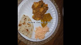 Curry and Roti  Mince Curry and Roti curry southafricanyoutuber [upl. by Nyladnor]