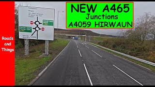 New Route of A4059 Over New Bridges amp Hirwaun loop [upl. by Drofliw]