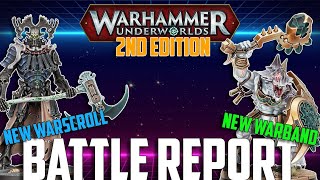 Jaws of Itzl VS Kainans Reapers  Warhammer Underworlds Embergard Battle Report adwip [upl. by Arden]