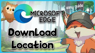 How to Change Download Location in Microsoft Edge  Guide Glimpse [upl. by Tom]