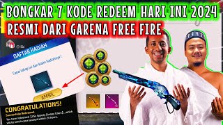 KODE REDEEM FREE FIRE HARI INI 2024 TERBARU KODE REDEEM FF TOKEN SG BUNNY [upl. by Nuawad]