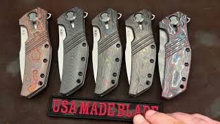 Carbon Fiber Friday with the ZT0308 at USA Made Blade [upl. by Malonis391]