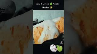 Foca amp Green 🍏 Apple Pinalen 🌟 Sponge squeezing ASMR 🌟⭐ [upl. by Ydnem]