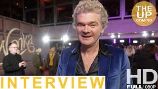 Simon Farnaby interview on Wonka at London premiere [upl. by Ayana55]