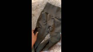 RUUHEE Seamless Leggings For Women High Waist Workout Leggings Women Solid Scrunch Butt Lifting [upl. by Lleinad225]