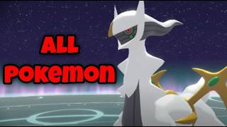 All Pokémon in Pokémon Legends Arceus [upl. by Ettelrats]