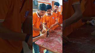 Pin type insulator bending ITI practical skills test [upl. by Suoirad363]