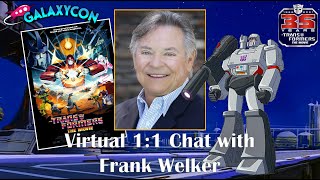 My Virtual GalaxyCon Video Chat with Frank Welker 4th December 2021 [upl. by Salbu]