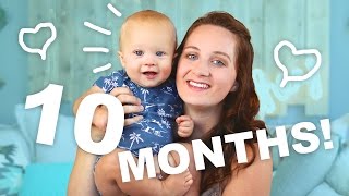 LEARNING TO WALK  10 Months Facts About Finn [upl. by Nylahs]