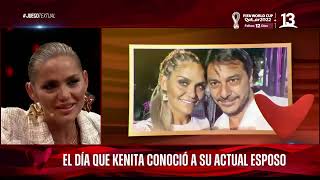 Conoce detalles de la historia de amor de Kenita Larraín y Sergio Ader Juego Textual Canal 13 [upl. by Fried]