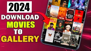 How to Download Movies to Phone Gallery Android and iphone [upl. by Nosde528]