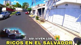 ASI VIVEN LOS RICOS EN EL SALVADOR elsalvador [upl. by Sommers]