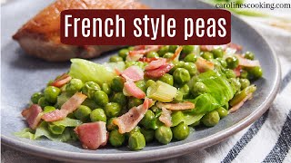 French style peas  petits pois a la francaise [upl. by Filmore]