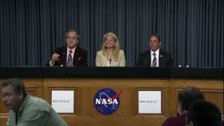 SPACEXNASA DISCUSS LAUNCH ABORT OF FALCON 9 ROCKET [upl. by Norret]