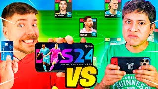 EDSON FDB vs MRBEAST en DREAM LEAGUE SOCCER 2024 😱 Encontré a MESSI [upl. by Annodahs]