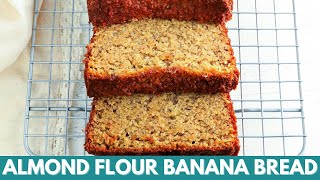 How to Make Almond Flour Banana Bread [upl. by Crellen]