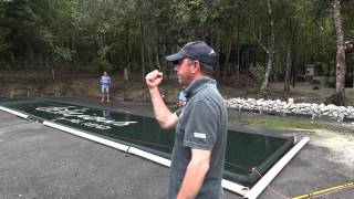 Peter Hayes  fly fishing casting demo IFFF 2012 Malaysia [upl. by Nutsud]