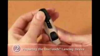 One Touch Glucose Meter How to use [upl. by Einomrah812]