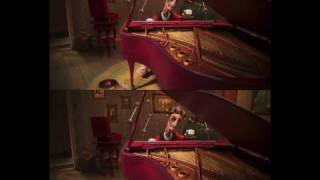 Coraline 3D Clip  Piano 1080p yt3d [upl. by Mikkanen12]