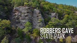 Robbers Cave State Park  Oklahoma Drone Adventures [upl. by Cora]