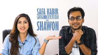 Charades with Sayed Zaman Shawon  Safa Kabir [upl. by Esorrebma]