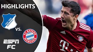 Robert Lewandowski and Bayern Munich DENIED the win vs Hoffenheim  Bundesliga Highlights  ESPN FC [upl. by Caryn]