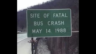 Interstate 71 The Site of the fatal bus crash May 141988Near Carolton Kentucky Moment of silence [upl. by Eugeniusz]