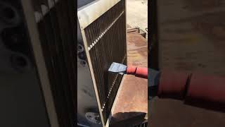 HVAC Coil Cleaning with the Optima Steamer [upl. by Raines]