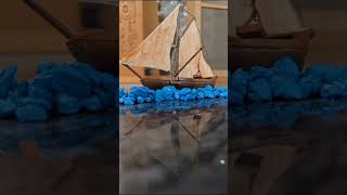 Ship in bottle🏴‍☠️⛵ youtubeshorts shorts youtubefeed [upl. by Imef138]