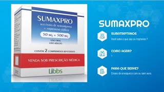 SUMAXPRO  Este pode te ajudar com a CRISE de ENXAQUECA [upl. by Daffi]