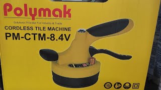 polymak cordless tile machine [upl. by Etana]