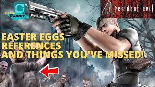 Resident Evil 4 2005  Easter Eggs Secrets and References you might have missed [upl. by Ferri]