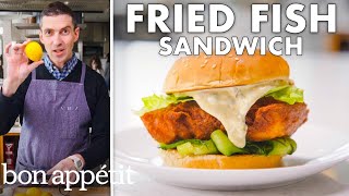 Chris Makes Fried Fish Sandwiches  From The Test Kitchen  Bon Appétit [upl. by Fillander]