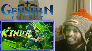 Genshin Impact Kinich  Fiery Pursuit  Character Trailer reaction [upl. by Greeley]