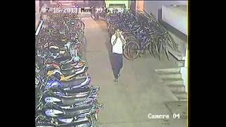 Bike Theft in front of CCTV camera in Ranchi Jharkhand [upl. by Airamalegna]