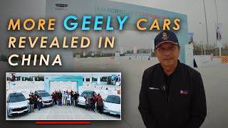 AUTO REVIEW TEST DRIVES NEW GEELY CARS IN CHINA [upl. by Ahsinid]