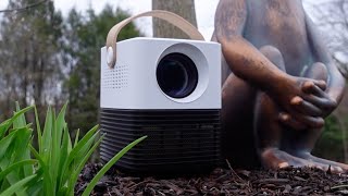 Apeman LC450 1080p Mini Portable Projector Unboxing amp Review [upl. by Aracot]