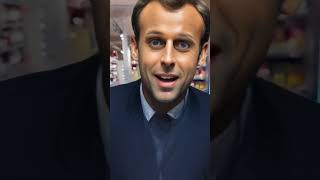 Macron fait ses courses  Vincent Seroussi  TikTok parodie humour politique rn2027 [upl. by Eniawtna]