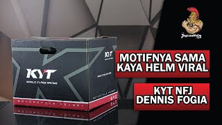 UNBOXING  KYT NFJ DENNIS FOGGIA MISANO 21 [upl. by Assiralc183]