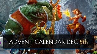 Dota 2 Advent Calendar Dec 5th Svens Christmas Adventure [upl. by Ketchan]