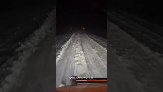 Snowstorm Hwy 1 Saskatchewan [upl. by Eelymmij]