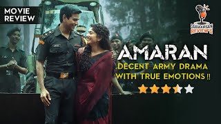 Amaran  Movie Review  Sivakarthikeyan Sai Pallavi  Rajkumar  GV Prakash  Kamal Haasan [upl. by Mall]