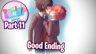 Good EndingPart 11DDLC Salvation MOD [upl. by Garap]