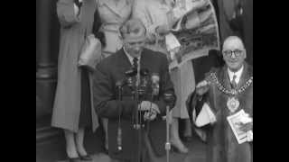 1956 Manchester City victory parade [upl. by Yug]