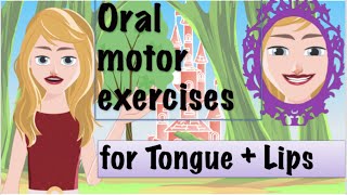 5 Oral motor exercises for kids tongue and lip training speechlanguage pathology [upl. by Egroej]